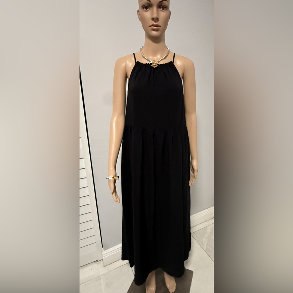 Old Navy Black Maxi Dress